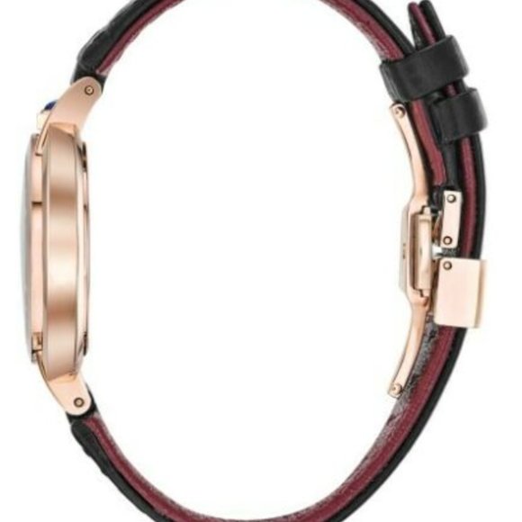 Bulova Diamond Quartz Black Strap 35mm Watch main image 4